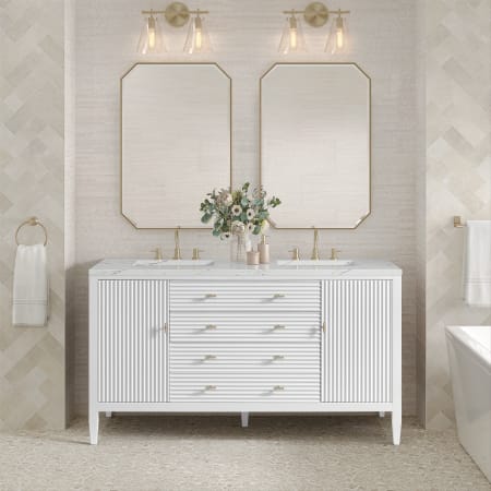 A large image of the James Martin Vanities 485-V60D-3ENC Alternate Image