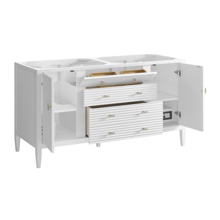 A large image of the James Martin Vanities 485-V60D Bright White