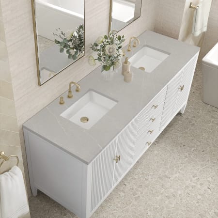 A large image of the James Martin Vanities 485-V72-3ESR Alternate Image