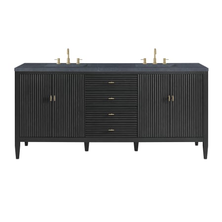 A large image of the James Martin Vanities 485-V72-3CSP Carbon Oak