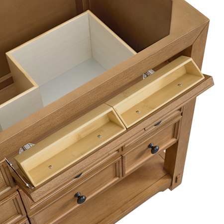 A large image of the James Martin Vanities 505-V72-3EMR Alternate Image