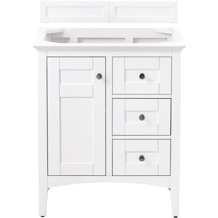 A large image of the James Martin Vanities 527-V30 Bright White