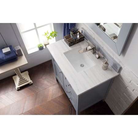 A large image of the James Martin Vanities 527-V36-3AF Alternate Image