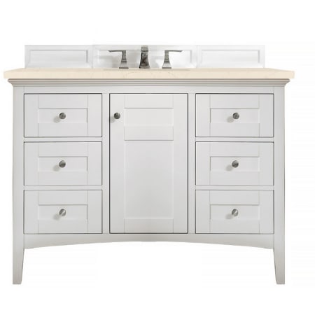 A large image of the James Martin Vanities 527-V48-3EMR Bright White