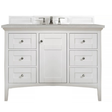 A large image of the James Martin Vanities 527-V48-3ESR Bright White