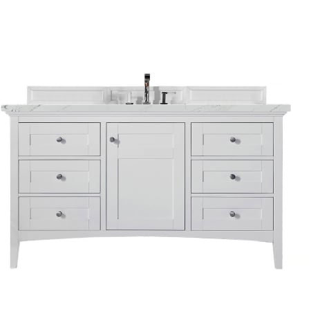 A large image of the James Martin Vanities 527-V60S-3ENC Bright White