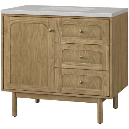 A large image of the James Martin Vanities 545-V36-3ESR Alternate Image