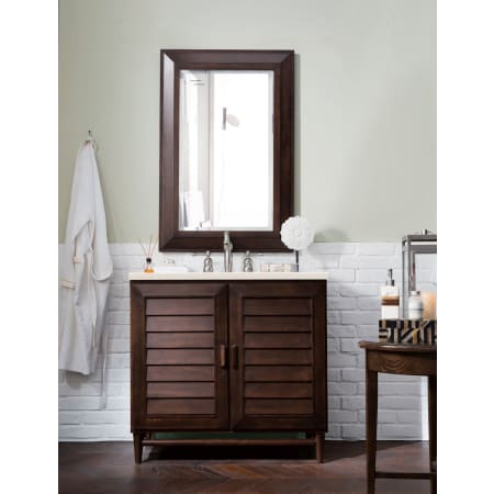 A large image of the James Martin Vanities 620-V36-3EMR Alternate Image