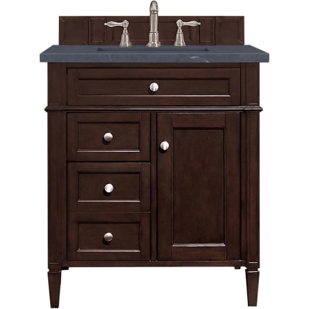 A large image of the James Martin Vanities 650-V30-3CSP Burnished Mahogany