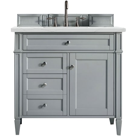 A large image of the James Martin Vanities 650-V36-3ENC Urban Gray
