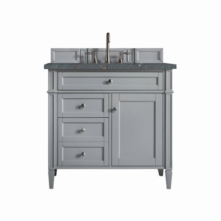 A large image of the James Martin Vanities 650-V36-3PBL Urban Gray