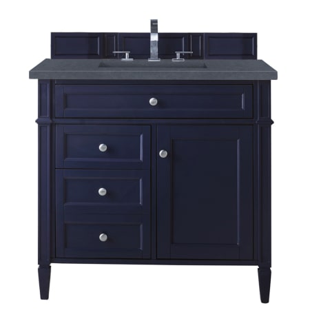 A large image of the James Martin Vanities 650-V36-3CSP Victory Blue