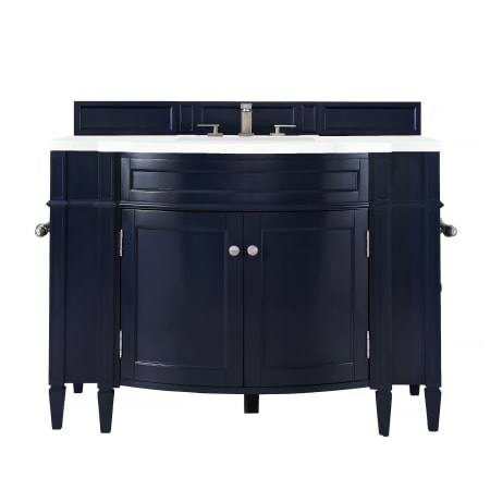 A large image of the James Martin Vanities 650-V46R-WZ Victory Blue