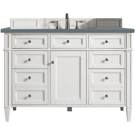 A large image of the James Martin Vanities 650-V48-3CBL Bright White