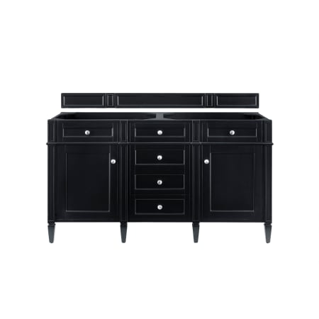 A large image of the James Martin Vanities 650-V60D Black Onyx