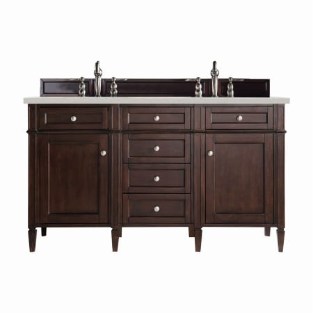 A large image of the James Martin Vanities 650-V60D-3LDL Burnished Mahogany