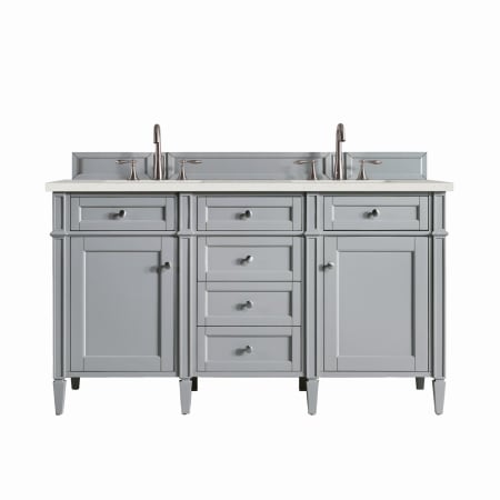 A large image of the James Martin Vanities 650-V60D-3LDL Urban Gray