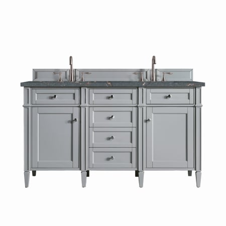 A large image of the James Martin Vanities 650-V60D-3PBL Urban Gray