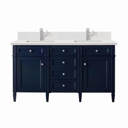 A large image of the James Martin Vanities 650-V60D-1WZ Victory Blue