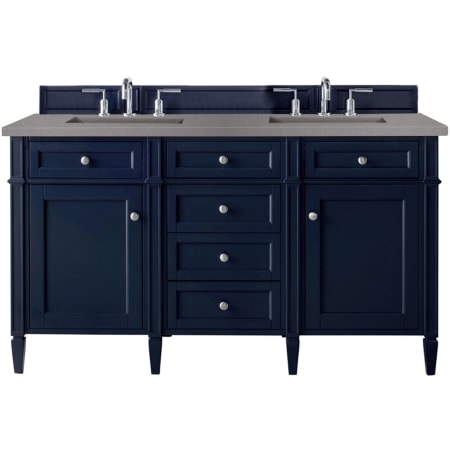 A large image of the James Martin Vanities 650-V60D-3GEX Victory Blue