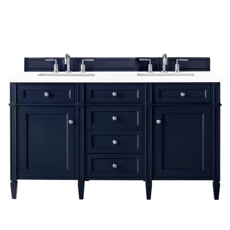 A large image of the James Martin Vanities 650-V60D-3WZ Victory Blue