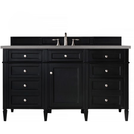 A large image of the James Martin Vanities 650-V60S-3GEX Black Onyx