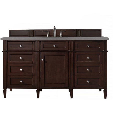 A large image of the James Martin Vanities 650-V60S-3GEX Burnished Mahogany