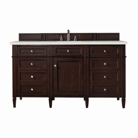 A large image of the James Martin Vanities 650-V60S-3LDL Burnished Mahogany