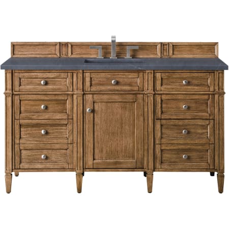 A large image of the James Martin Vanities 650-V60S-3CSP Saddle Brown