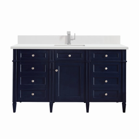 A large image of the James Martin Vanities 650-V60S-1WZ Victory Blue