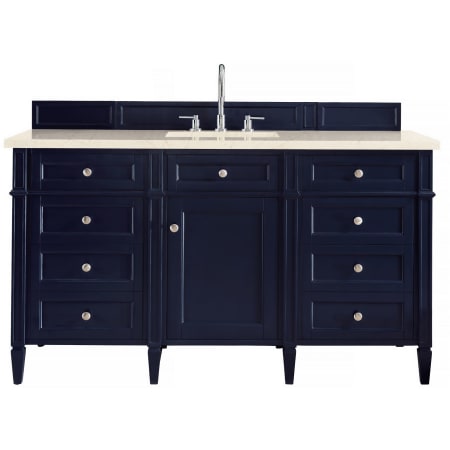 A large image of the James Martin Vanities 650-V60S-3EMR Victory Blue