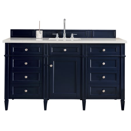 A large image of the James Martin Vanities 650-V60S-3WZ Victory Blue