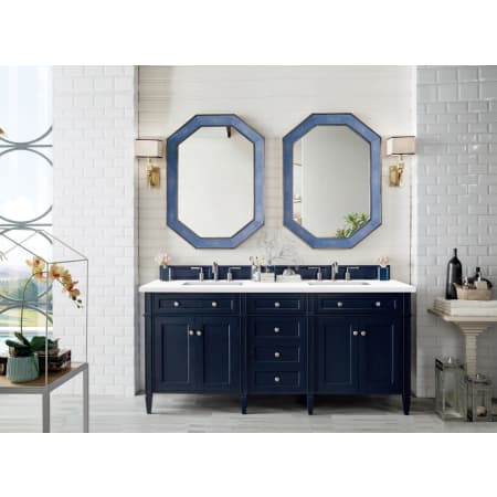 A large image of the James Martin Vanities 650-V72-3CLW Alternate Image