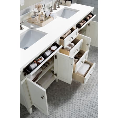 A large image of the James Martin Vanities 650-V72-3CLW Alternate Image