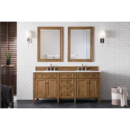 A large image of the James Martin Vanities 650-V72-3CLW Alternate Image