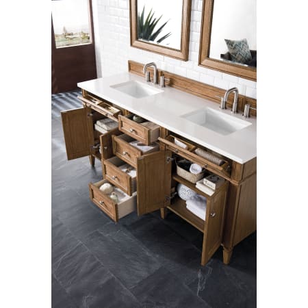 A large image of the James Martin Vanities 650-V72-3CLW Alternate Image