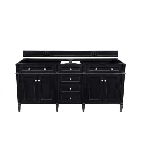 A large image of the James Martin Vanities 650-V72 Black Onyx