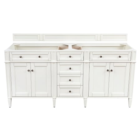 A large image of the James Martin Vanities 650-V72 Bright White