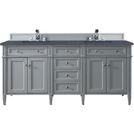 A large image of the James Martin Vanities 650-V72-3CSP Urban Gray