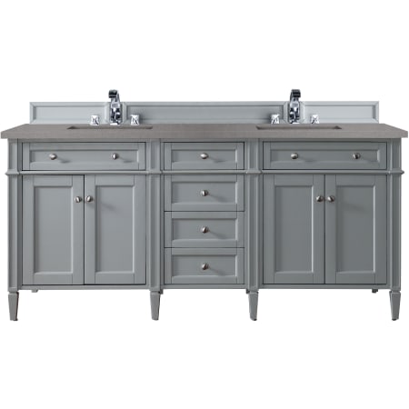 A large image of the James Martin Vanities 650-V72-3GEX Urban Gray