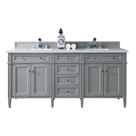 A large image of the James Martin Vanities 650-V72-3WZ Urban Gray