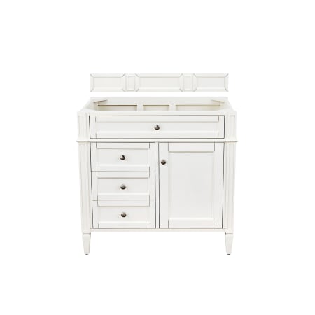 A large image of the James Martin Vanities 655-V36 Bright White
