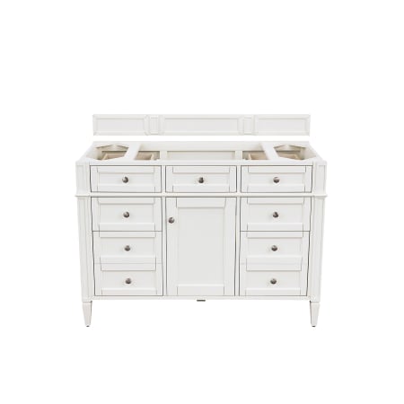 A large image of the James Martin Vanities 655-V48 Bright White