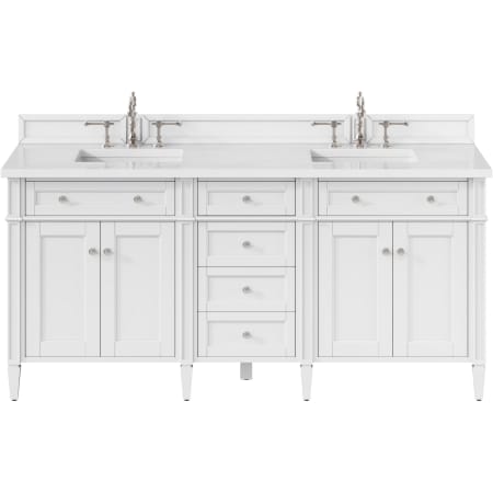 A large image of the James Martin Vanities 655-V72-3WZ Alternate Image