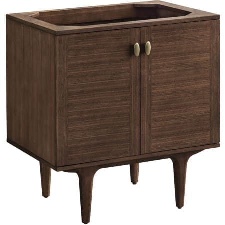 A large image of the James Martin Vanities 670-V30 Mid-Century Walnut