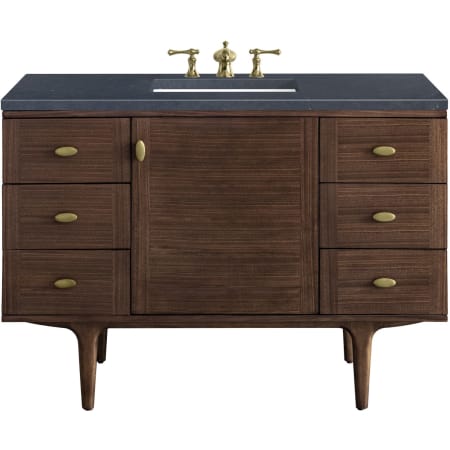 A large image of the James Martin Vanities 670-V48-3CSP Mid-Century Walnut