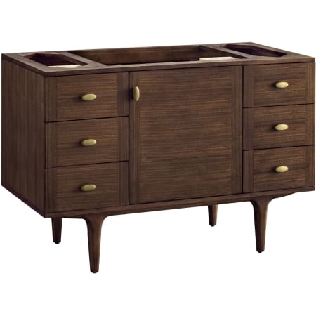 A large image of the James Martin Vanities 670-V48 Mid-Century Walnut