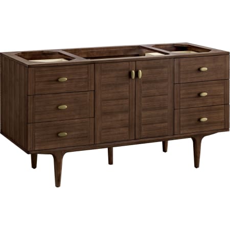 A large image of the James Martin Vanities 670-V60S Mid-Century Walnut