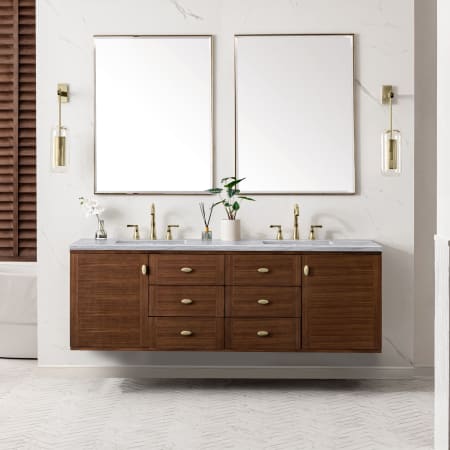 A large image of the James Martin Vanities 670-V72-3AF Alternate Image