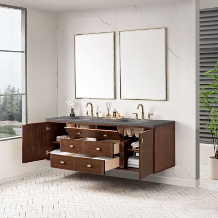 A large image of the James Martin Vanities 670-V72-3GEX Alternate Image